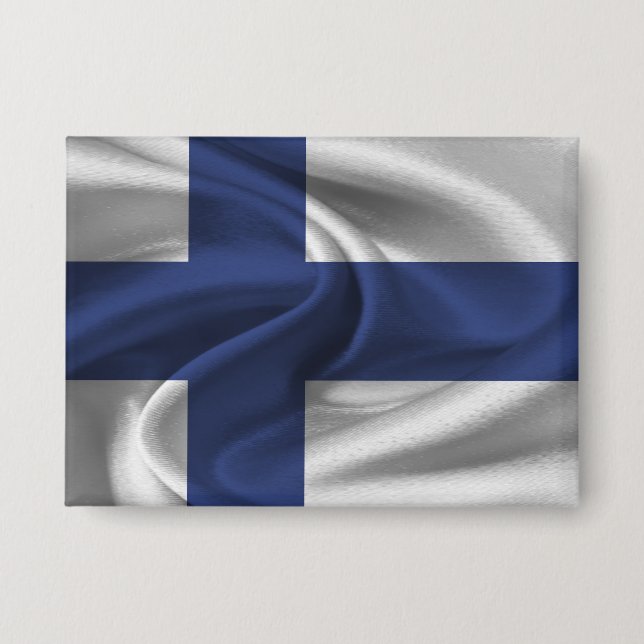 Finland Flag Button (Front)