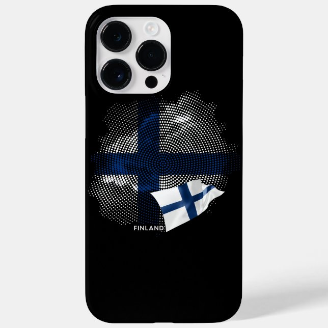 Finland flag Case-Mate iPhone case (Back)