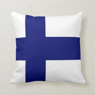 Finland Flag Cushion