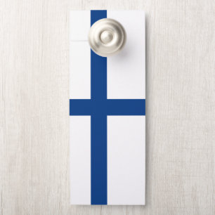Finland flag door hanger