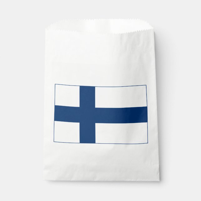 Finland Flag Favour Bag (Front)