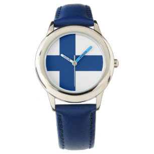 Finland Flag Finnish Patriotic Watch
