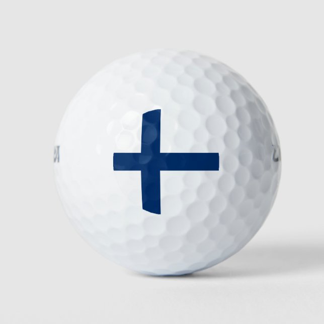 Finland Flag Golf Balls (Front)