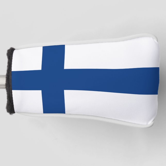 Finland Flag Golf Head Cover (Front)