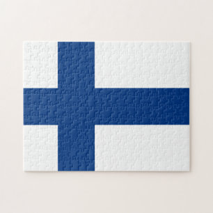 Finland Flag Jigsaw Puzzle