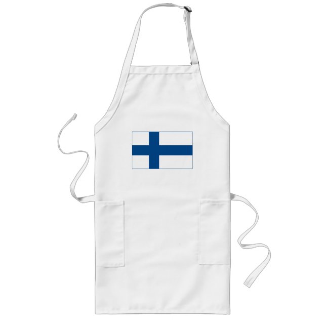 Finland Flag (light) Apron (Front)