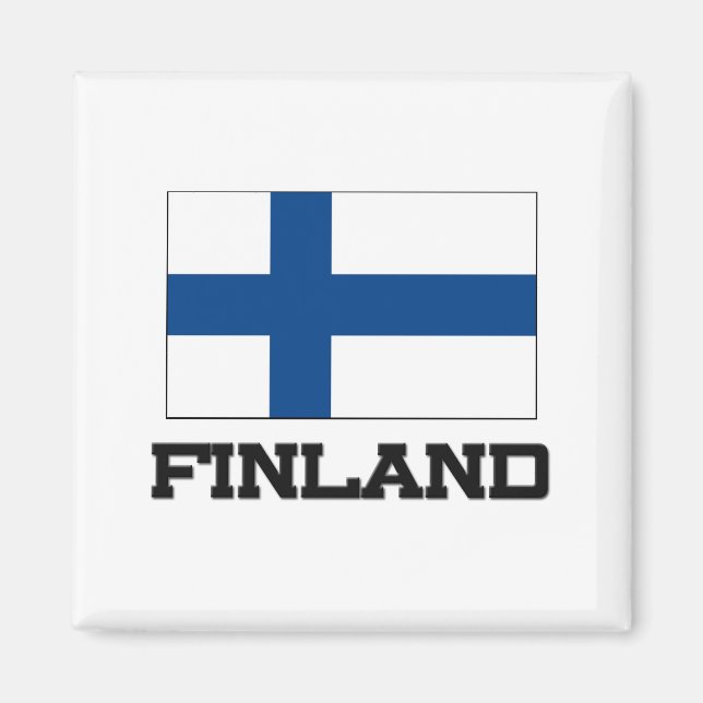 Finland Flag Magnet (Front)