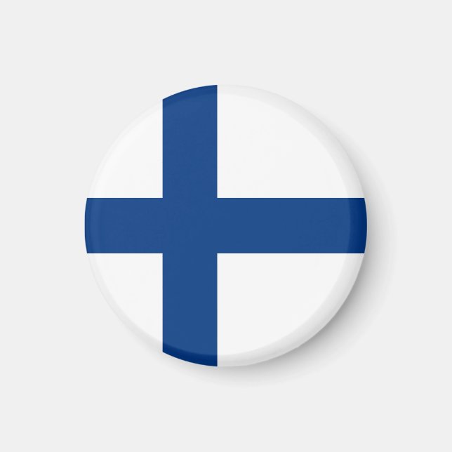 Finland flag magnet (Front)