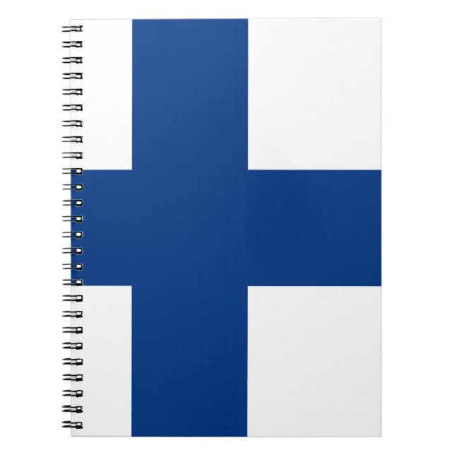 Finland Flag Notebook (Front)