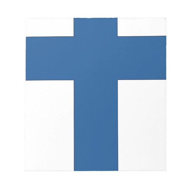 Finland Flag Notepad (Front)