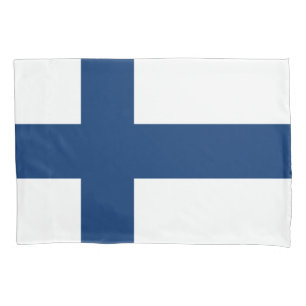 Finland Flag Pillowcase