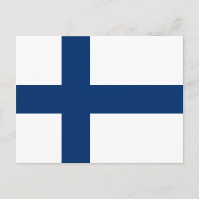 Finland Flag Postcard (Front)
