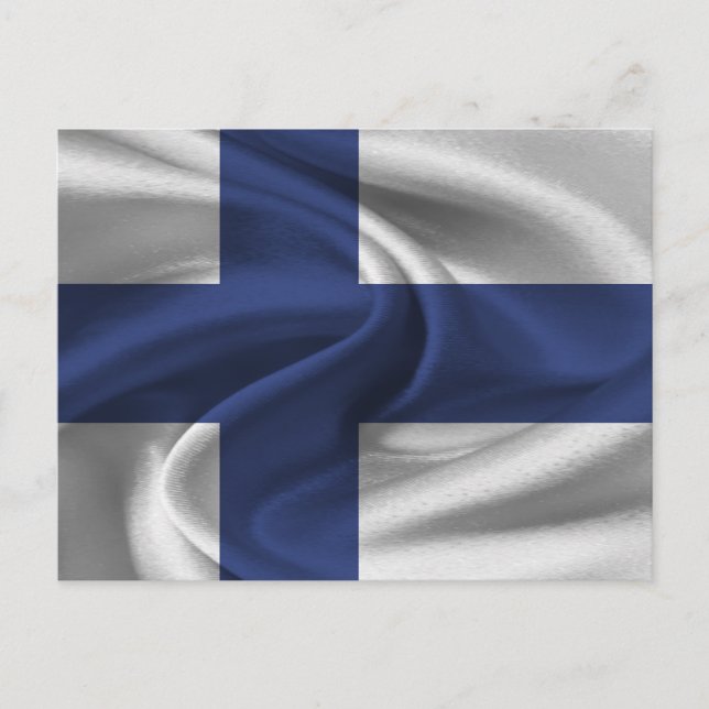 Finland Flag Postcard (Front)