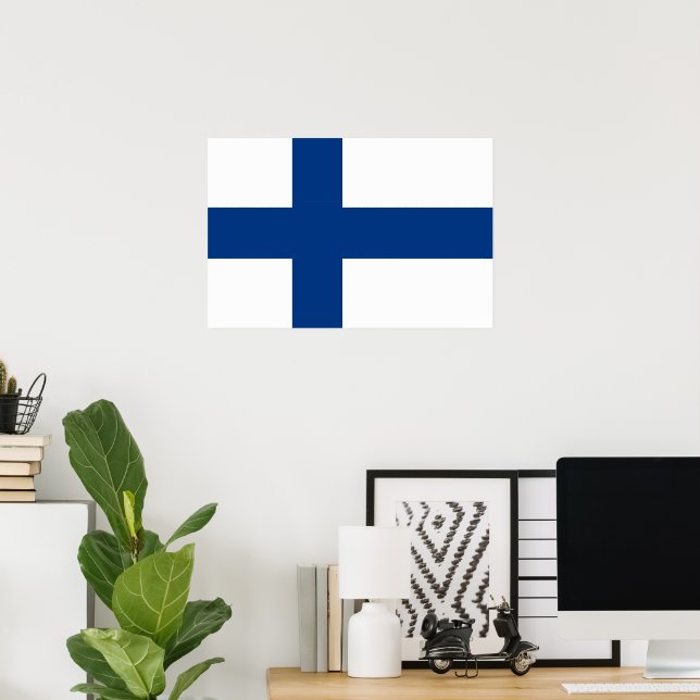 Finland flag poster (Home Office)