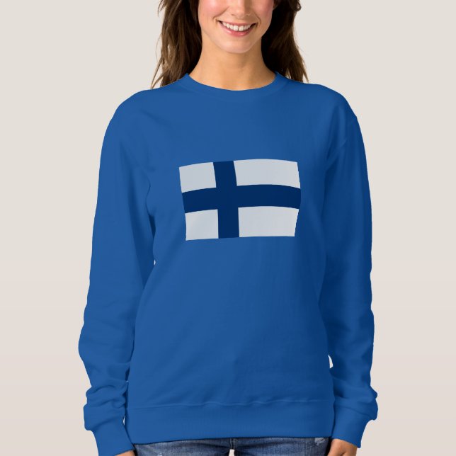 Finland Flag Sweatshirt (Front)