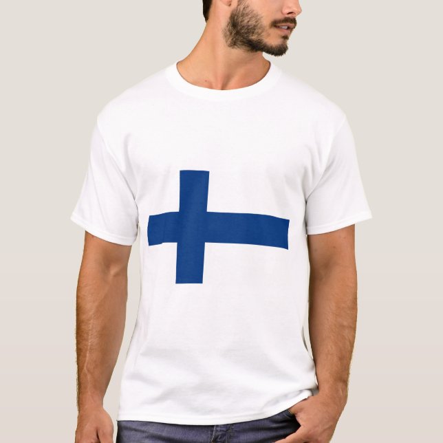 Finland Flag T-Shirt (Front)