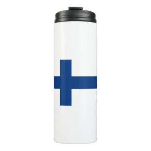 Finland Flag Thermal Tumbler
