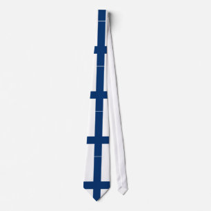 Finland Flag Tie