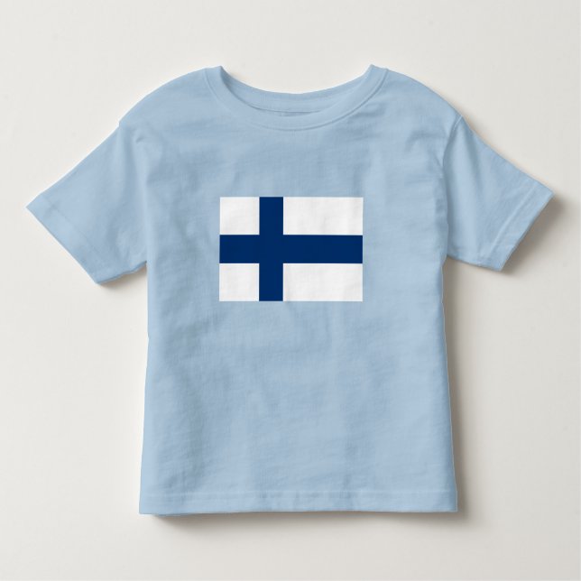 Finland Flag Toddler T-Shirt (Front)