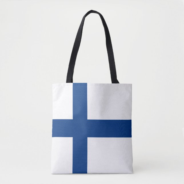 Finland flag Tote Bag (Front)
