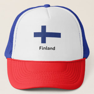 Finland Flag Trucker Hat