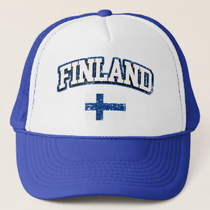 Finland Flag Trucker Hat