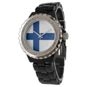 Finland flag watch