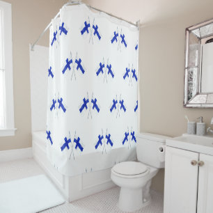 Finland Flags Shower Curtain