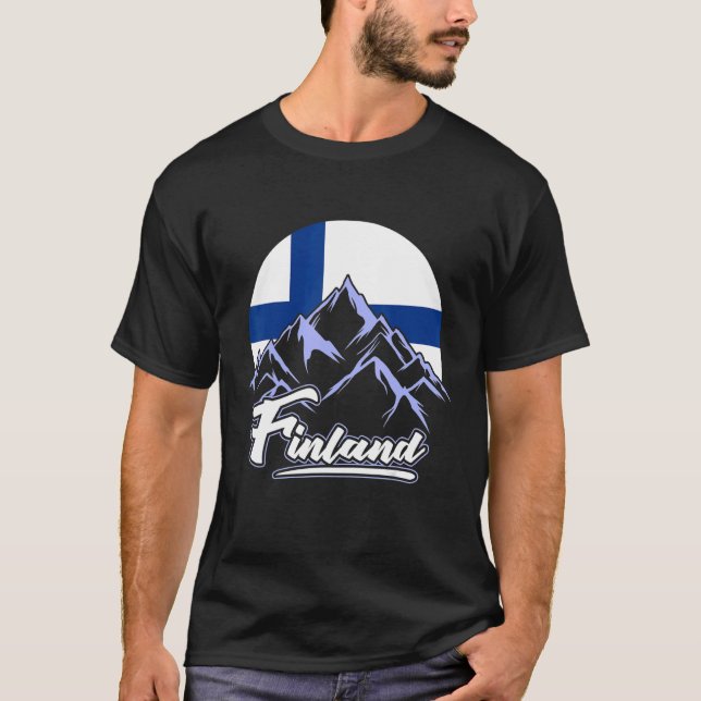 Finland  For Women Lapp Finlandia Men Sisu Lapland T-Shirt (Front)