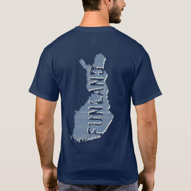 Finland Funland 8 Back T-shirt (Back)