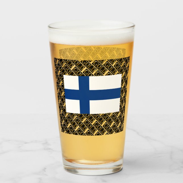 FINLAND GOLD GLASS (Front Filled)