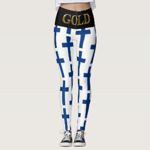 FINLAND GOLD    LEGGINGS