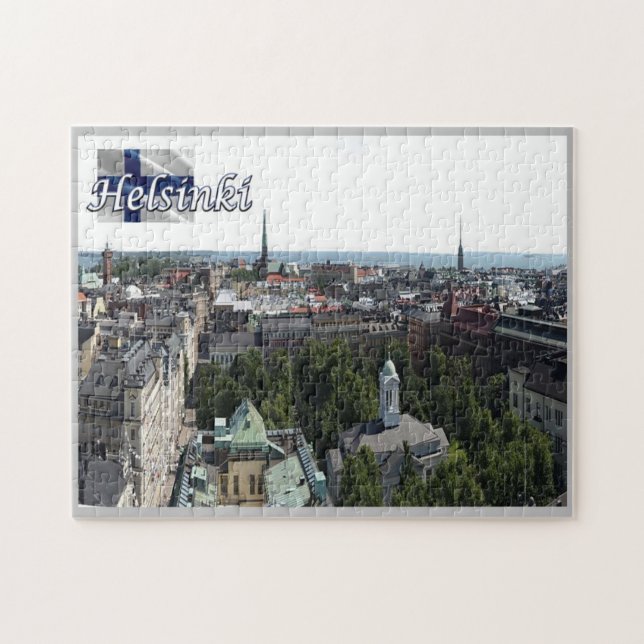 Finland - Helsinki - Helsingfors - Jigsaw Puzzle (Horizontal)