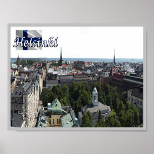 Finland - Helsinki - Helsingfors - Poster