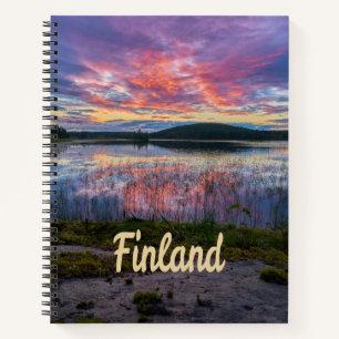 Finland Helsinki Northern Europe Notebook