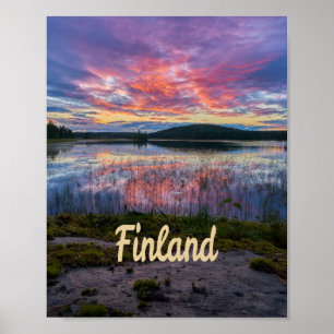 Finland Helsinki Northern Europe Poster