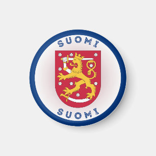 Finland Heritage Emblem Magnet