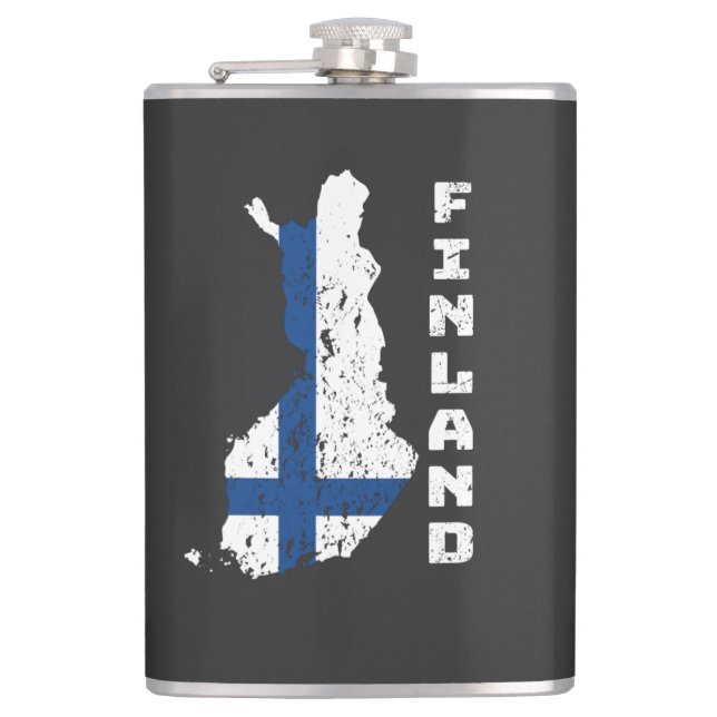 Finland Hip Flask (Front)