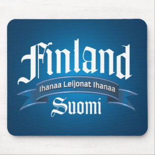 Finland Ihanaa Leijonat Rev Mouse Pad