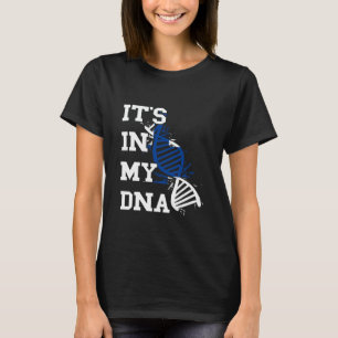 Finland It's In My DNA Molecule Finnish Roots Finn T-Shirt