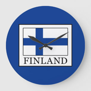 Finland Large Clock