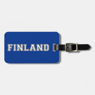 Finland Luggage Tag