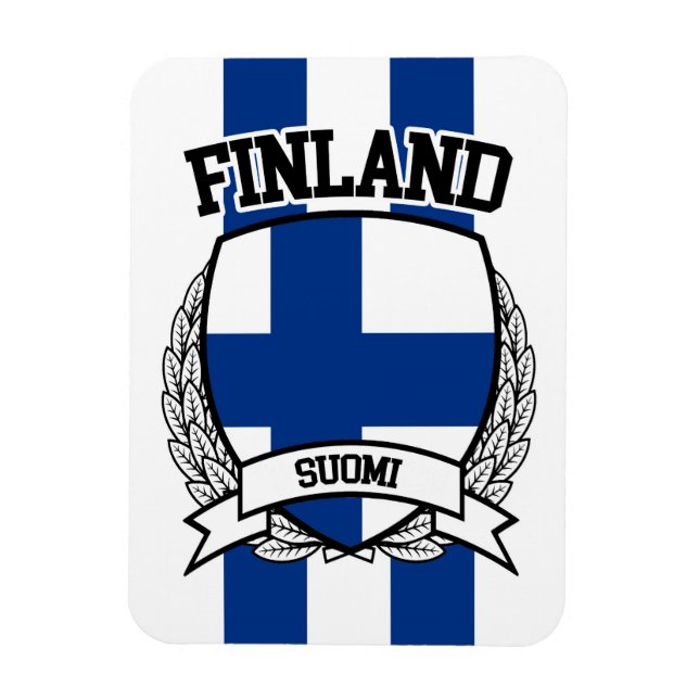 Finland Magnet (Vertical)