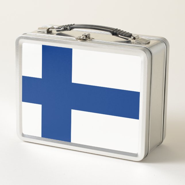 Finland Metal Lunch Box (Front)