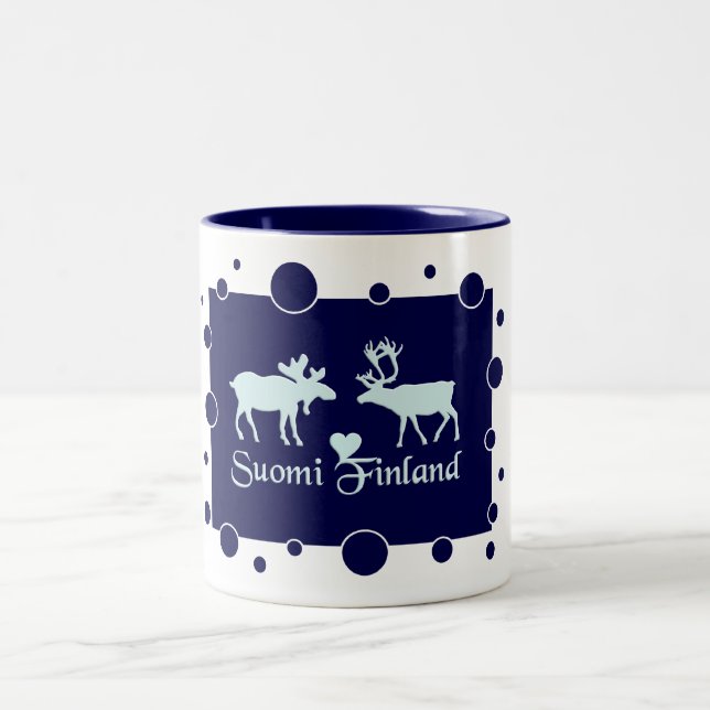 Finland Moose & Reindeer cup (Center)