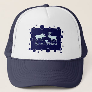 Finland Moose & Reindeer hat