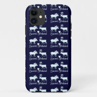 Finland Moose & Reindeer iPhone case-mate