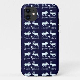 Finland Moose & Reindeer iPhone case-mate iPhone 11 Case