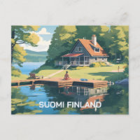 Finland Nature Illustration