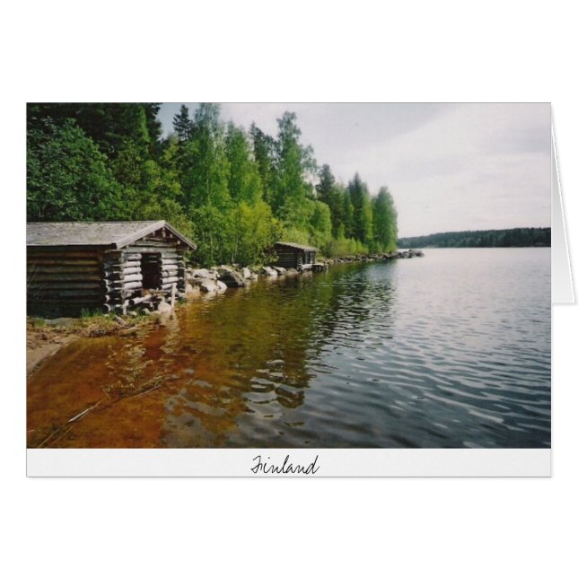 Finland -postacrd (Front Horizontal)